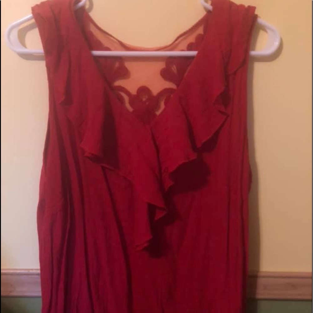 Cute xl tank blouse